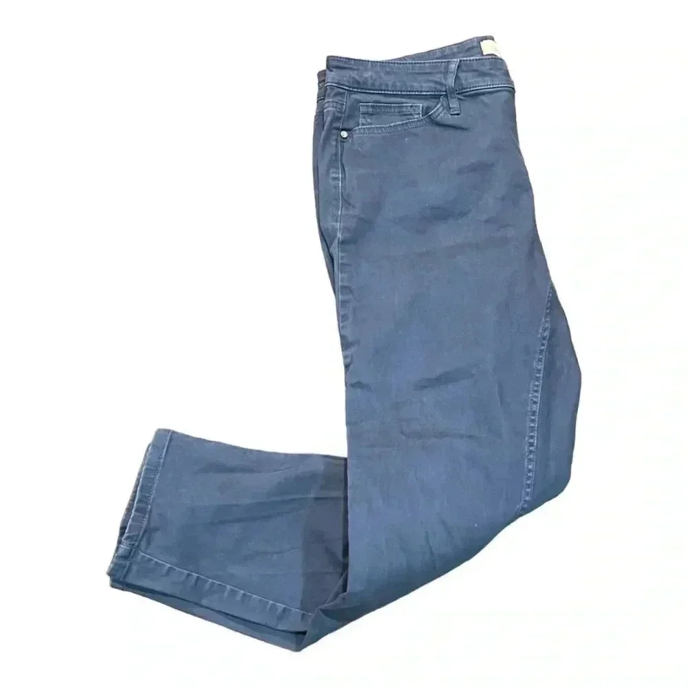 Calvin Klein Jeans size 12 slate blue ankle skinny pants EUC - Picture 4 of 12